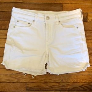 American eagle stretch denim shorts (size 6)